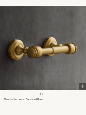 Restoration Hardware Lugarno Toilet Paper Holder (BNIB)